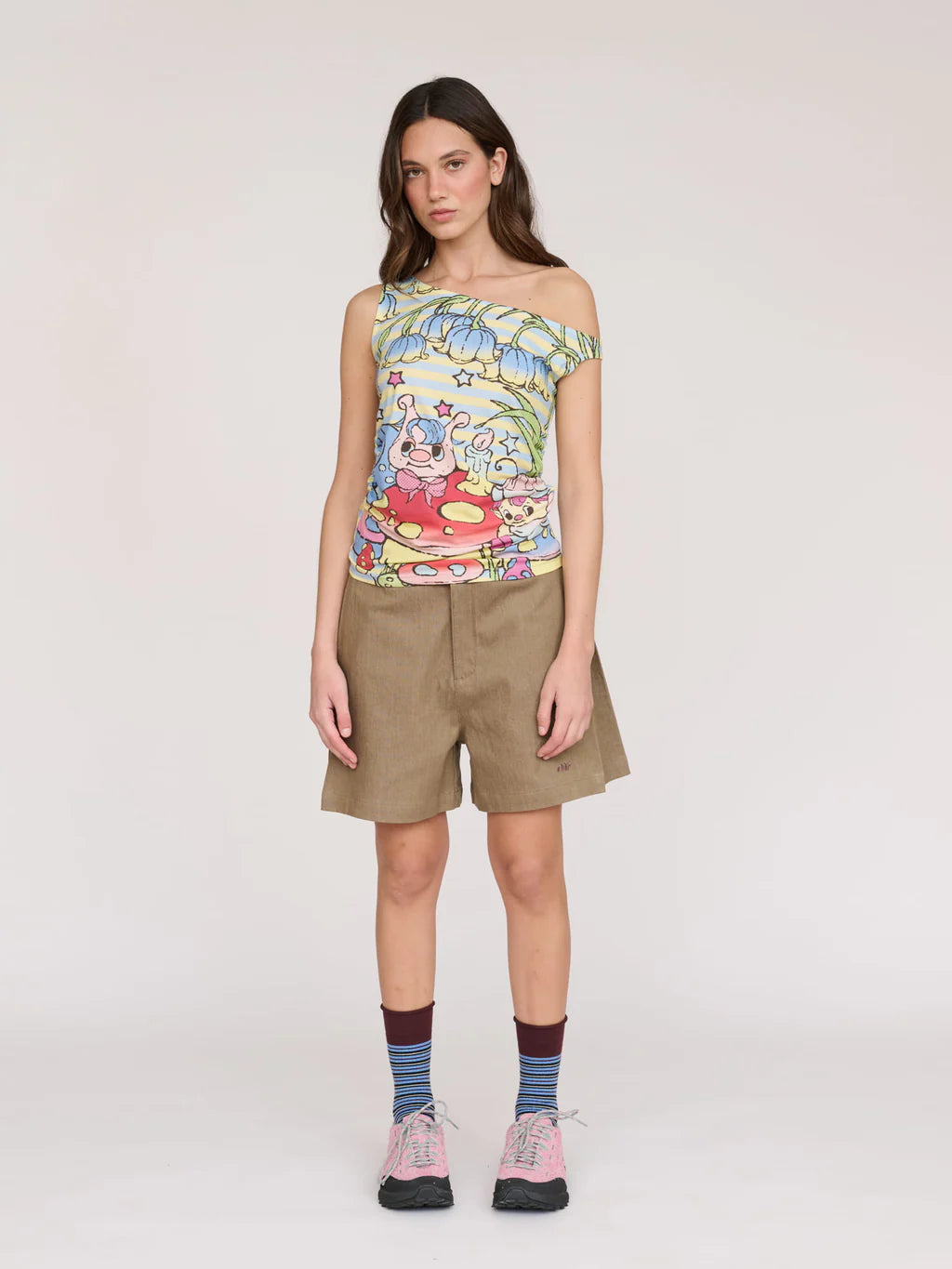 Reversible Garden Stripe Top