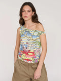 Reversible Garden Stripe Top