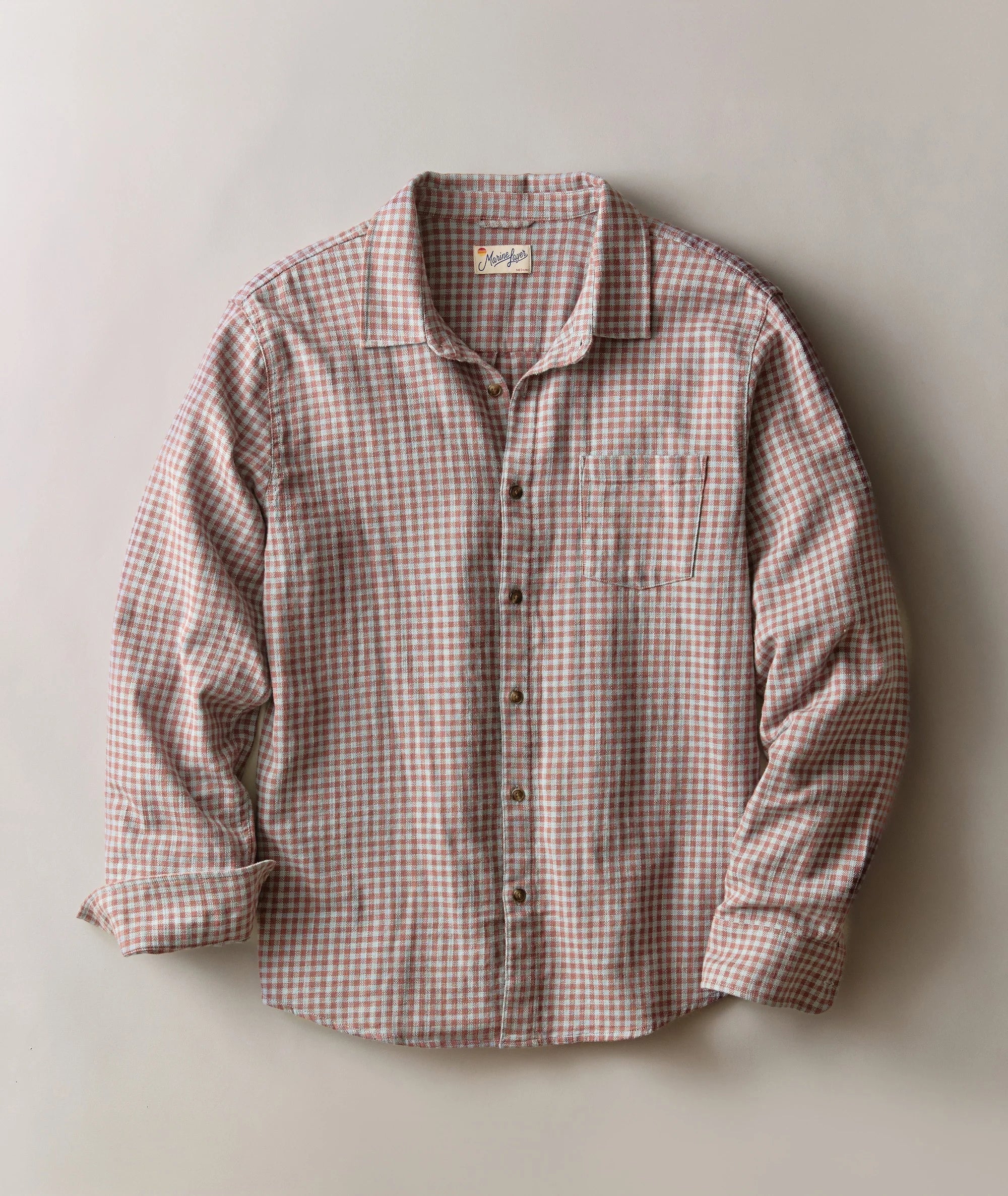 Stretch Selvage Long Sleeve Shirt