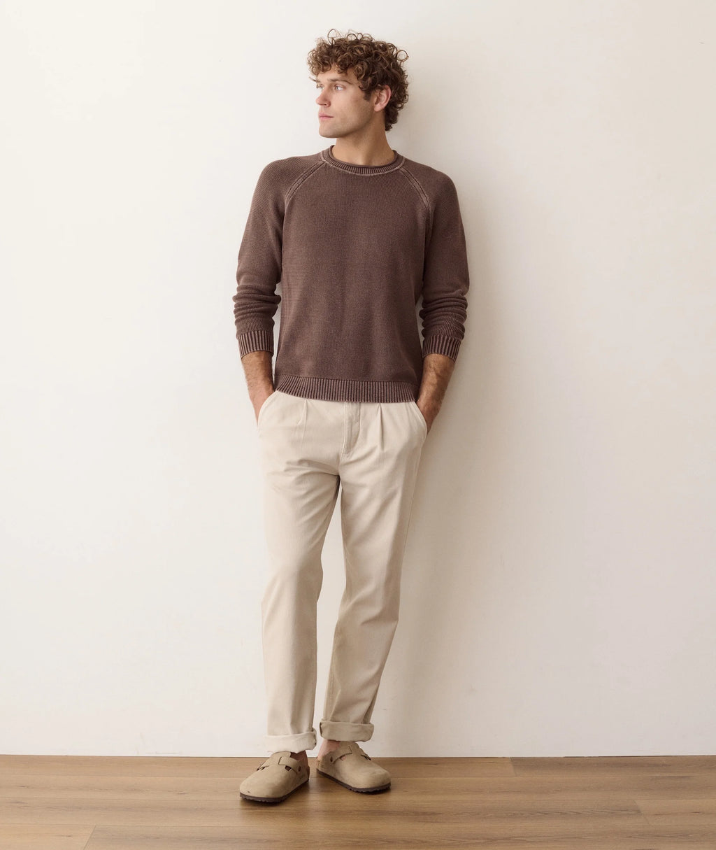 The Rowan Pleated Trouser - Relaxed Fit
