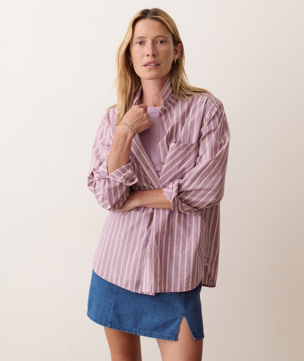 Jane Relaxed Cali Poplin Shirt