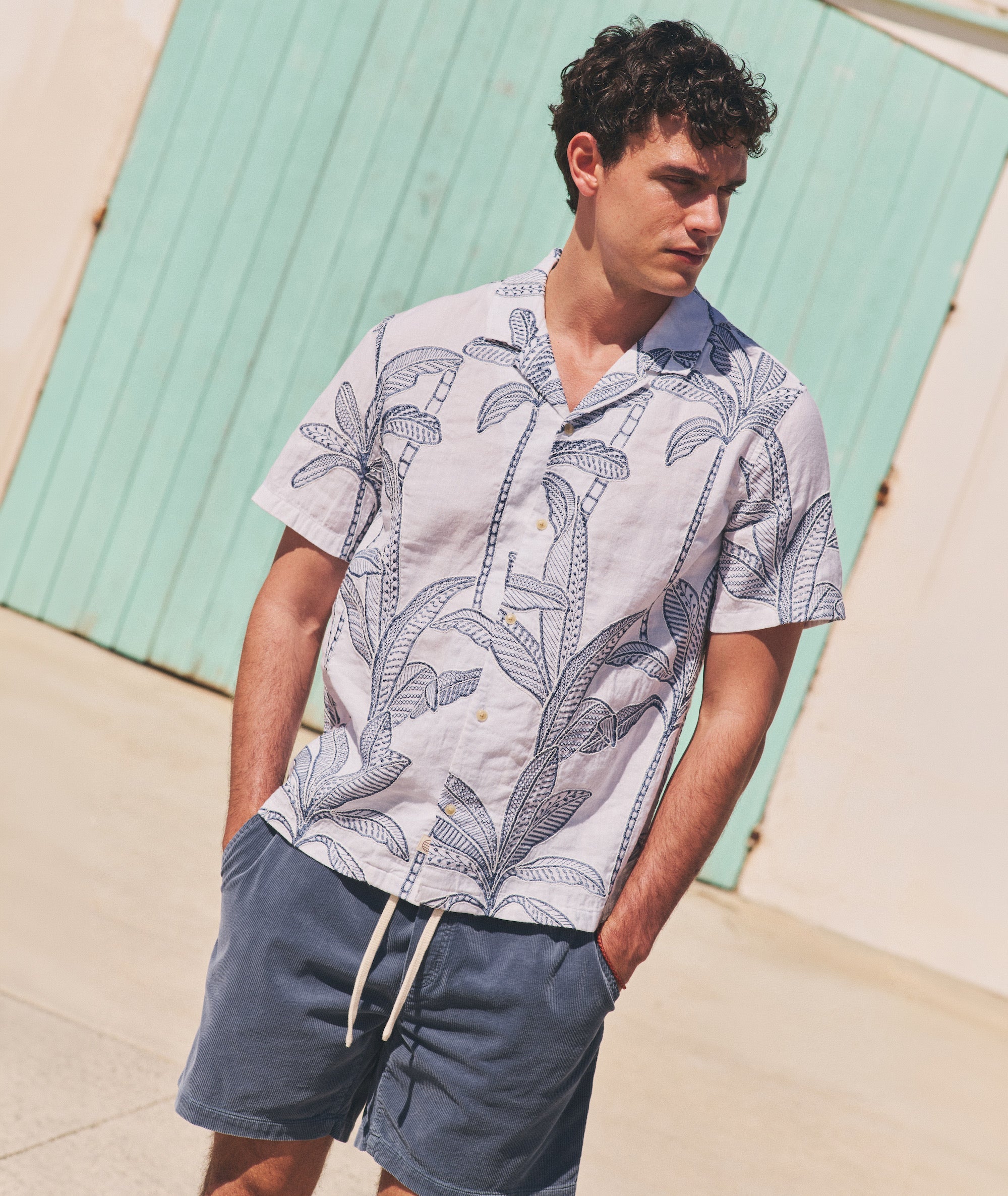 Palma Embroidered Resort Shirt