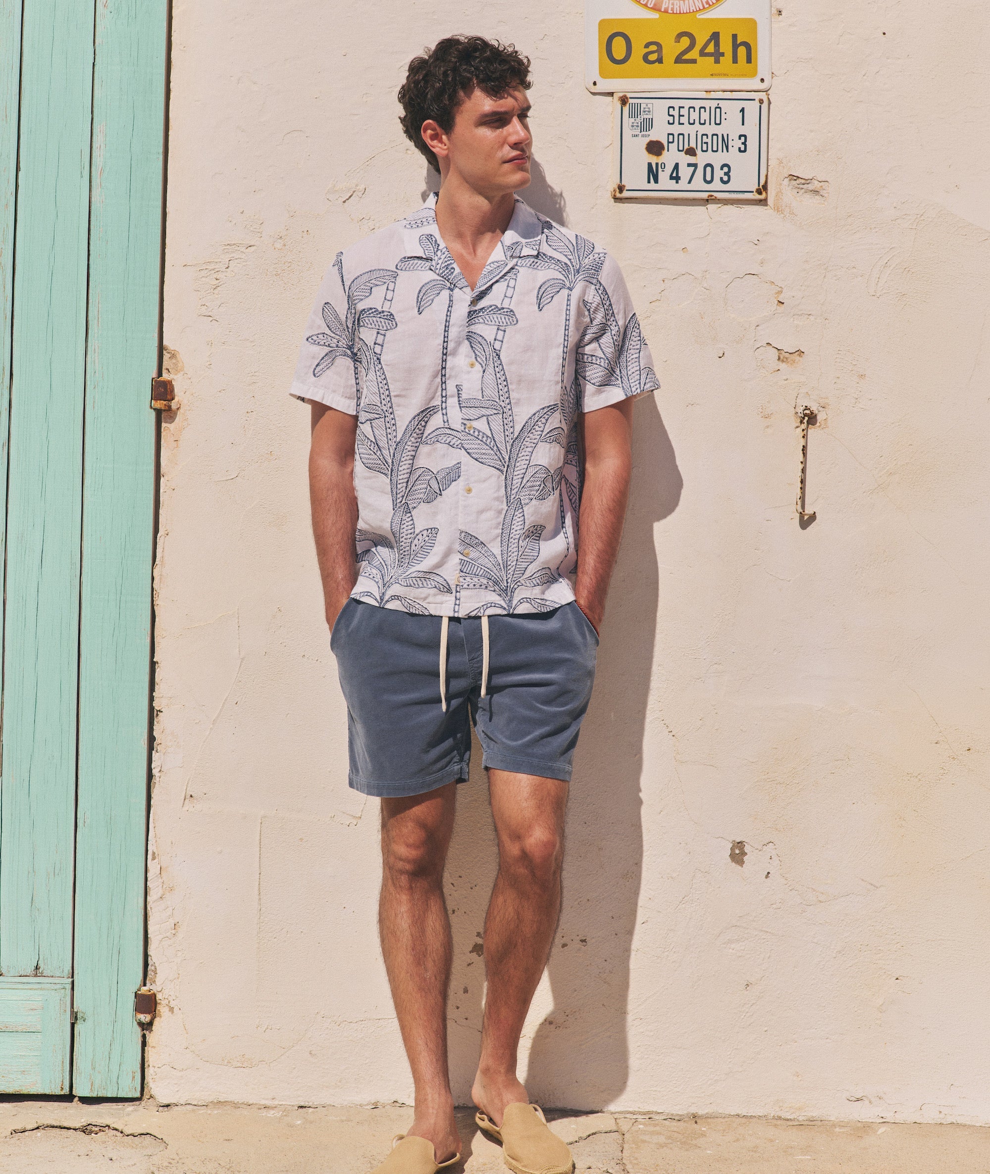 Palma Embroidered Resort Shirt