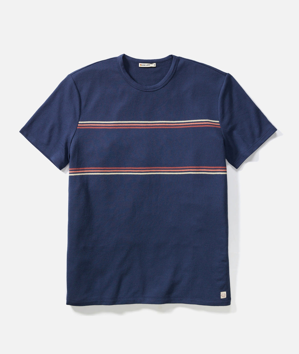 Signature Jacquard Crew Tee