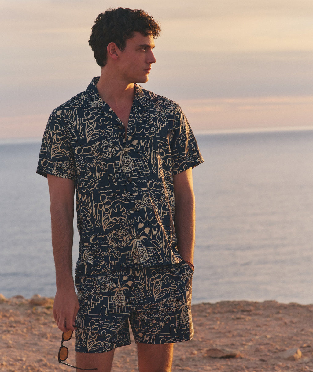 Pablo Tencel Linen Resort Shirt