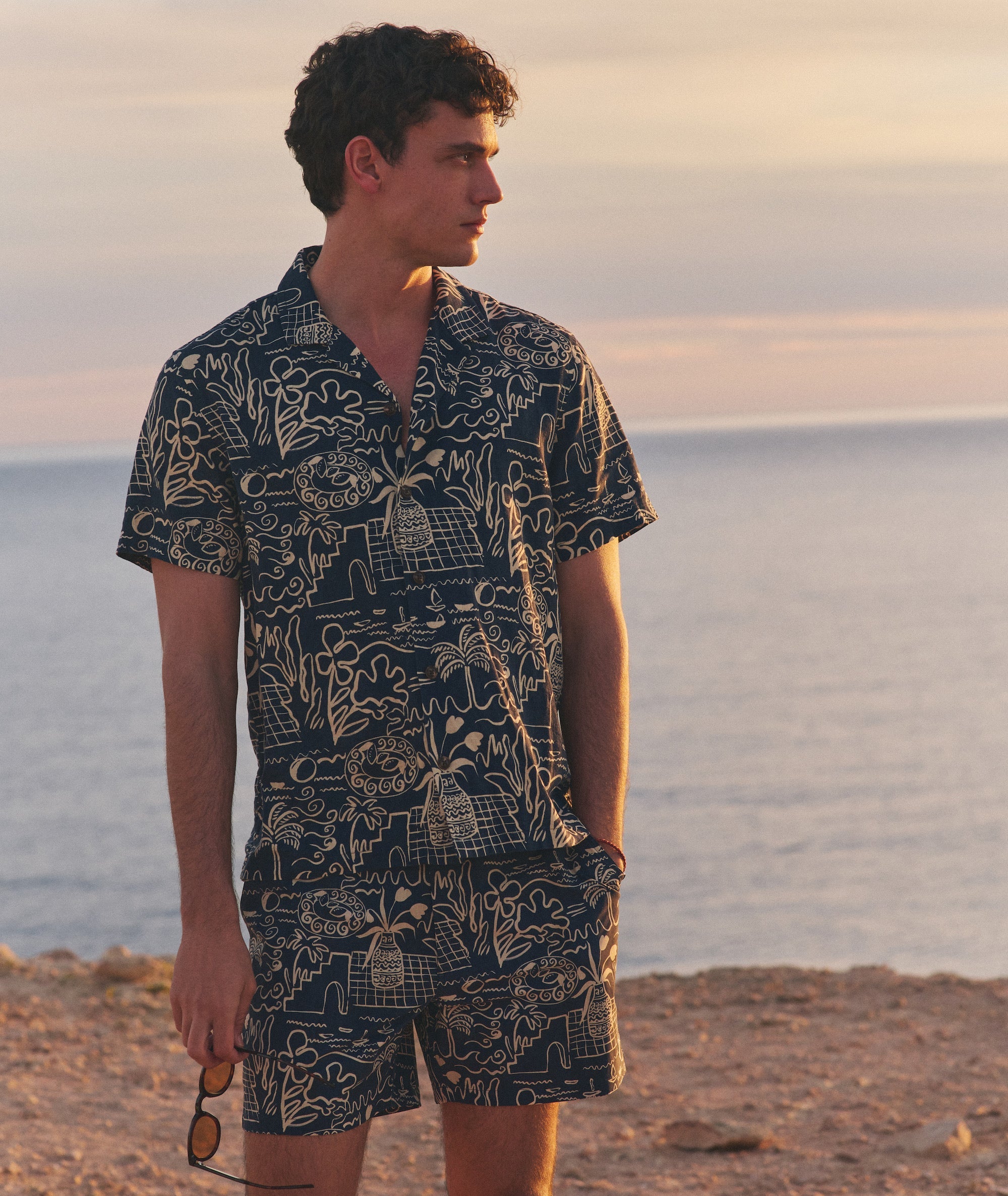Pablo Tencel Linen Resort Shirt