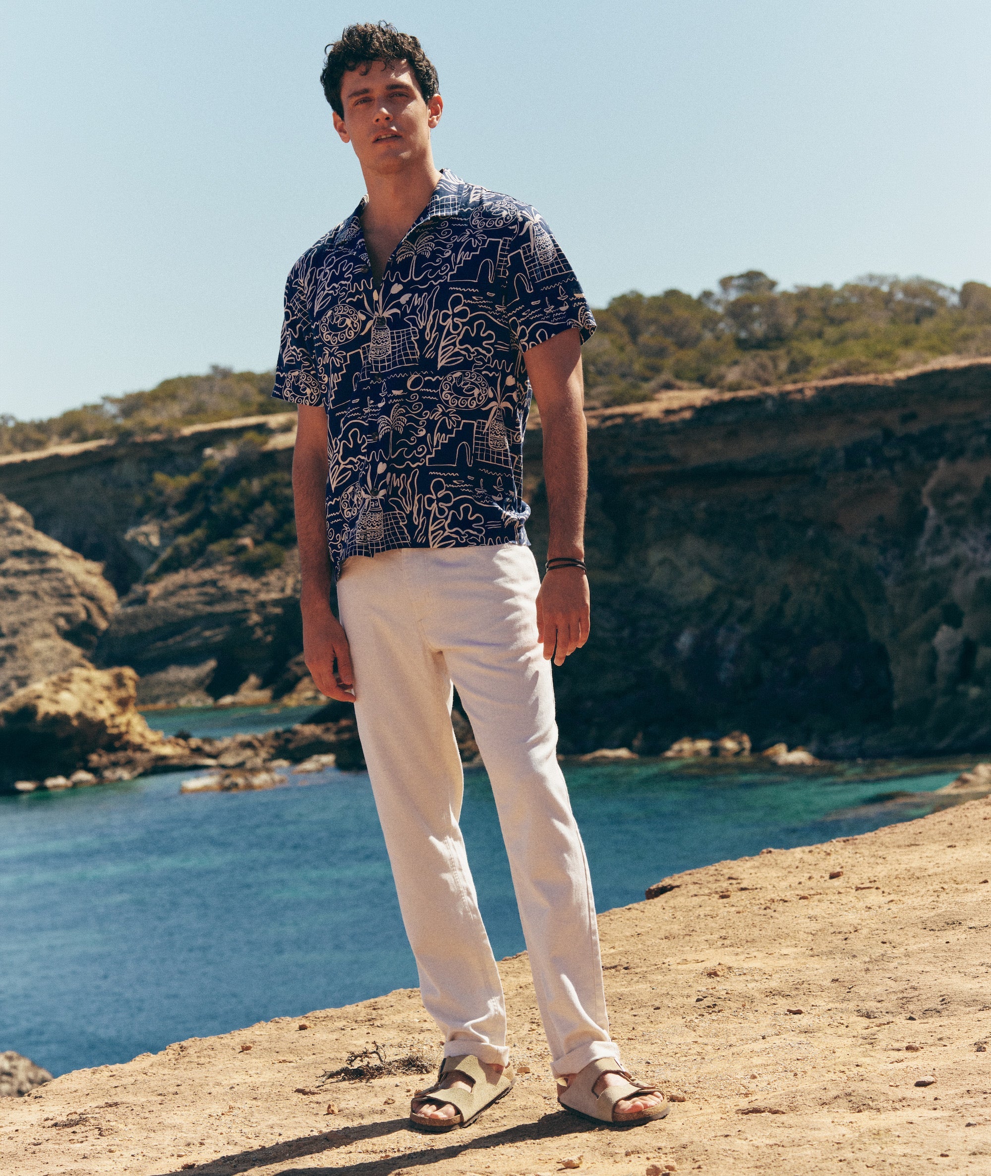 Pablo Tencel Linen Resort Shirt