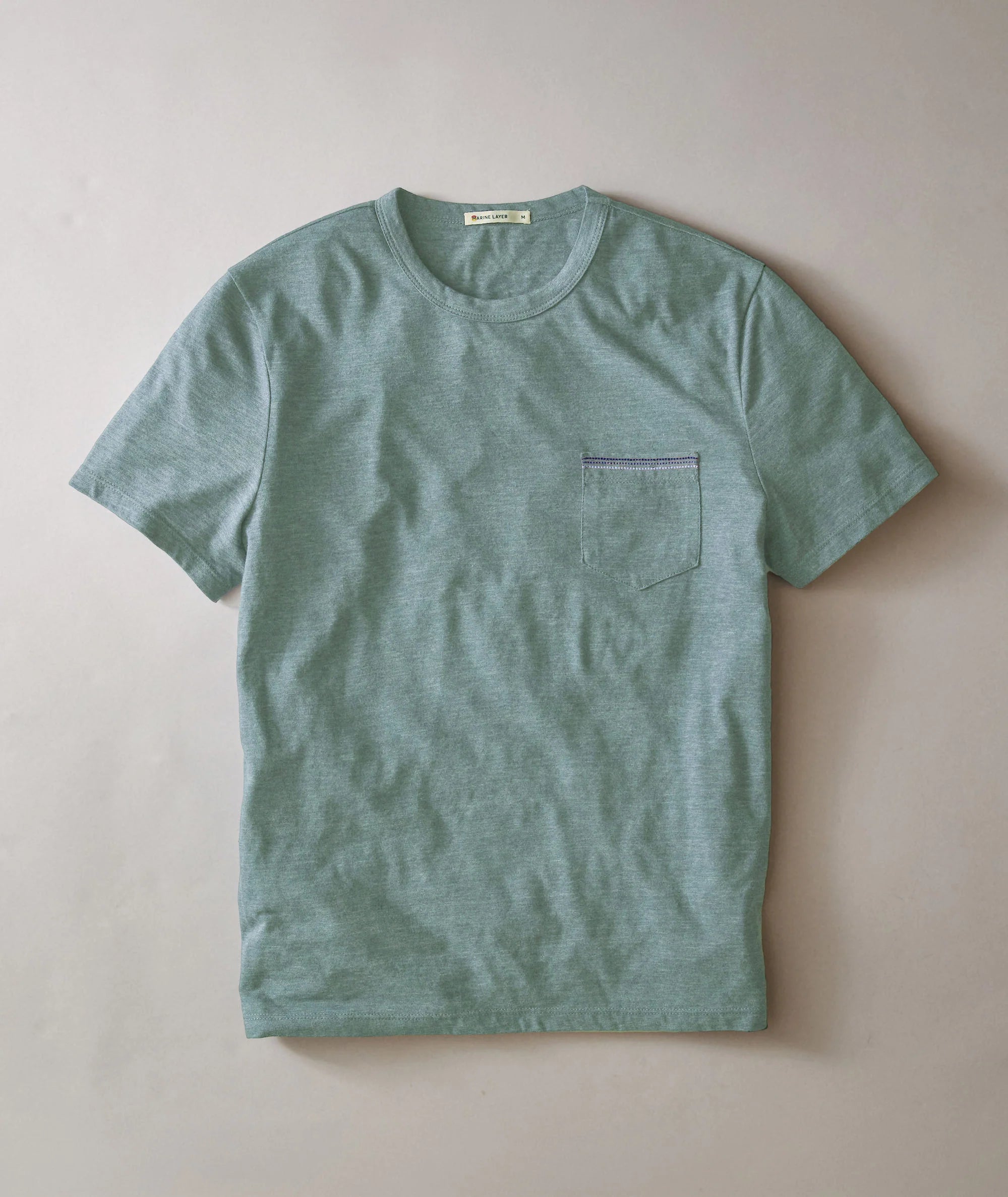Signature Embroidered Pocket Tee