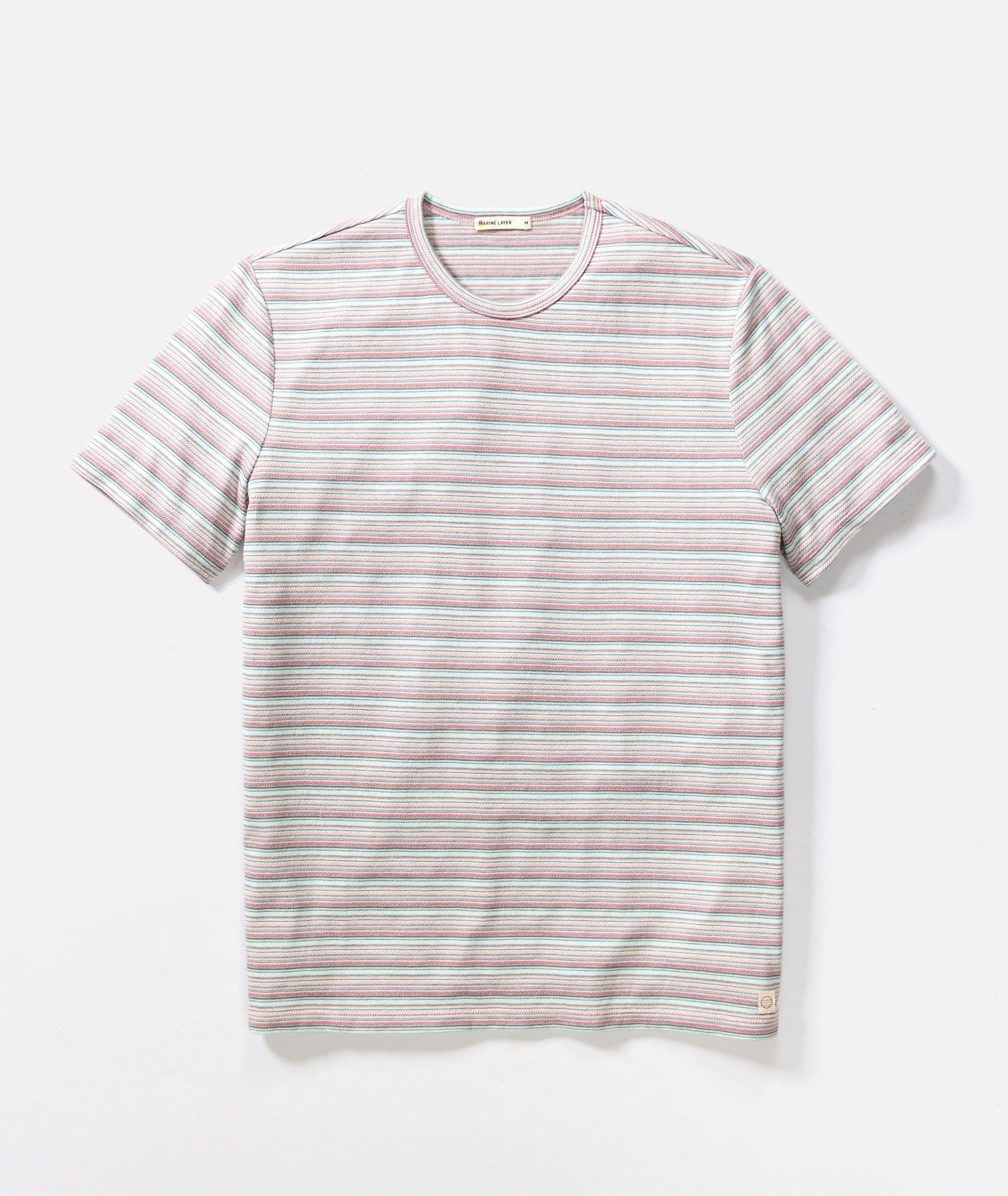 Signature Jacquard Crew Tee