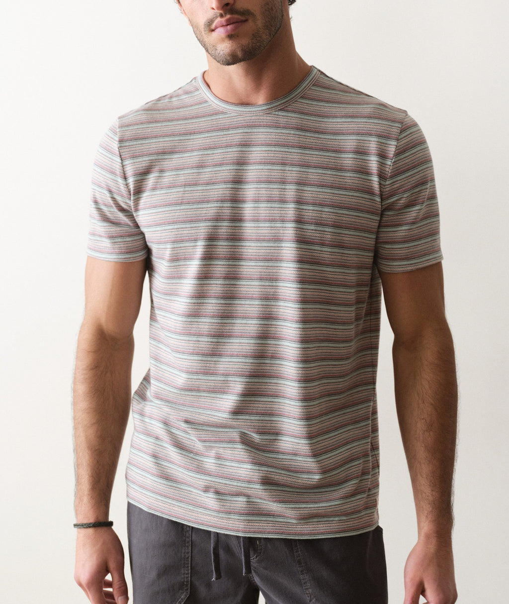 Signature Jacquard Crew Tee