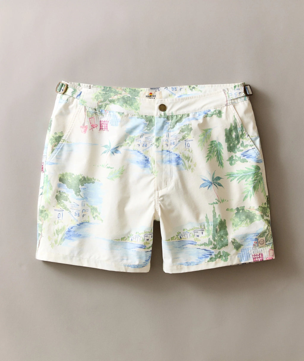 5" Vintage Swim Trunk