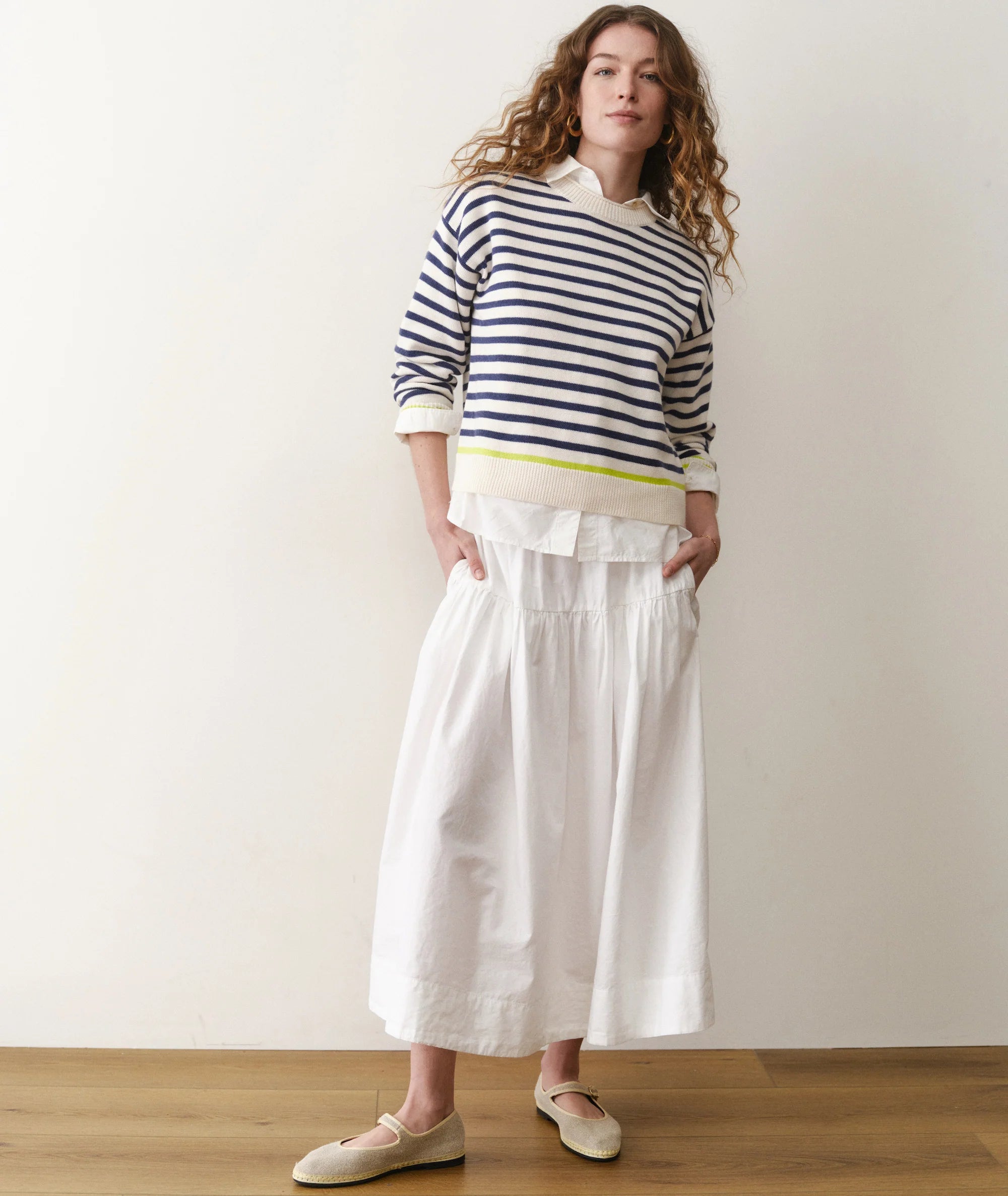 Gia Poplin Skirt