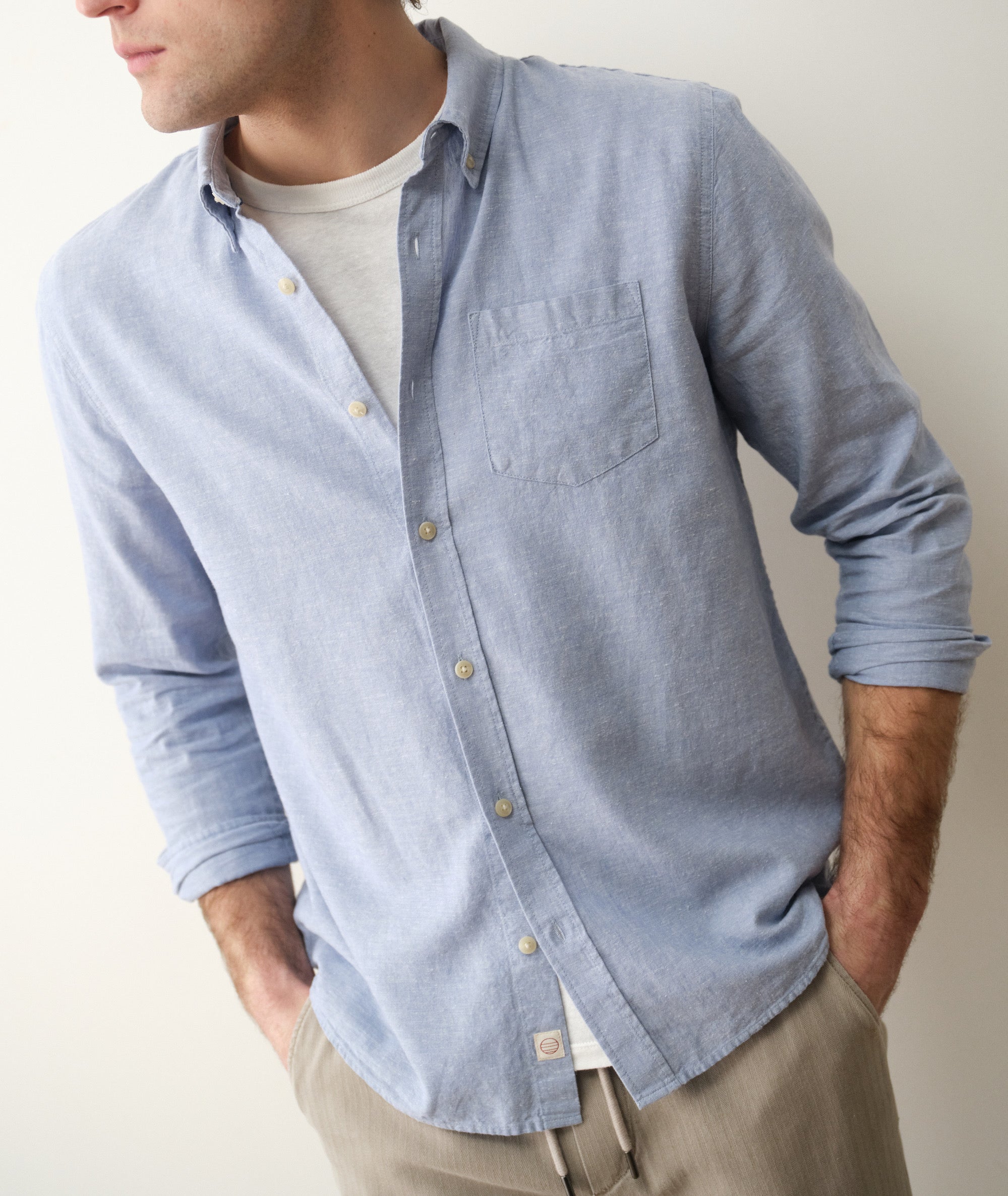 Better-Than-Linen Long Sleeve Shirt
