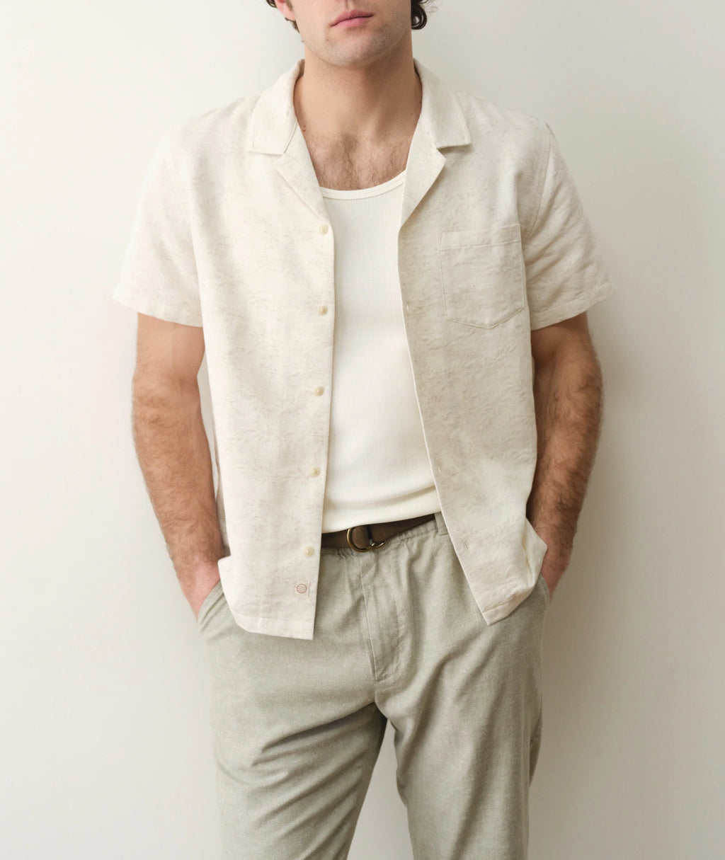 Elio Jacquard Resort Shirt