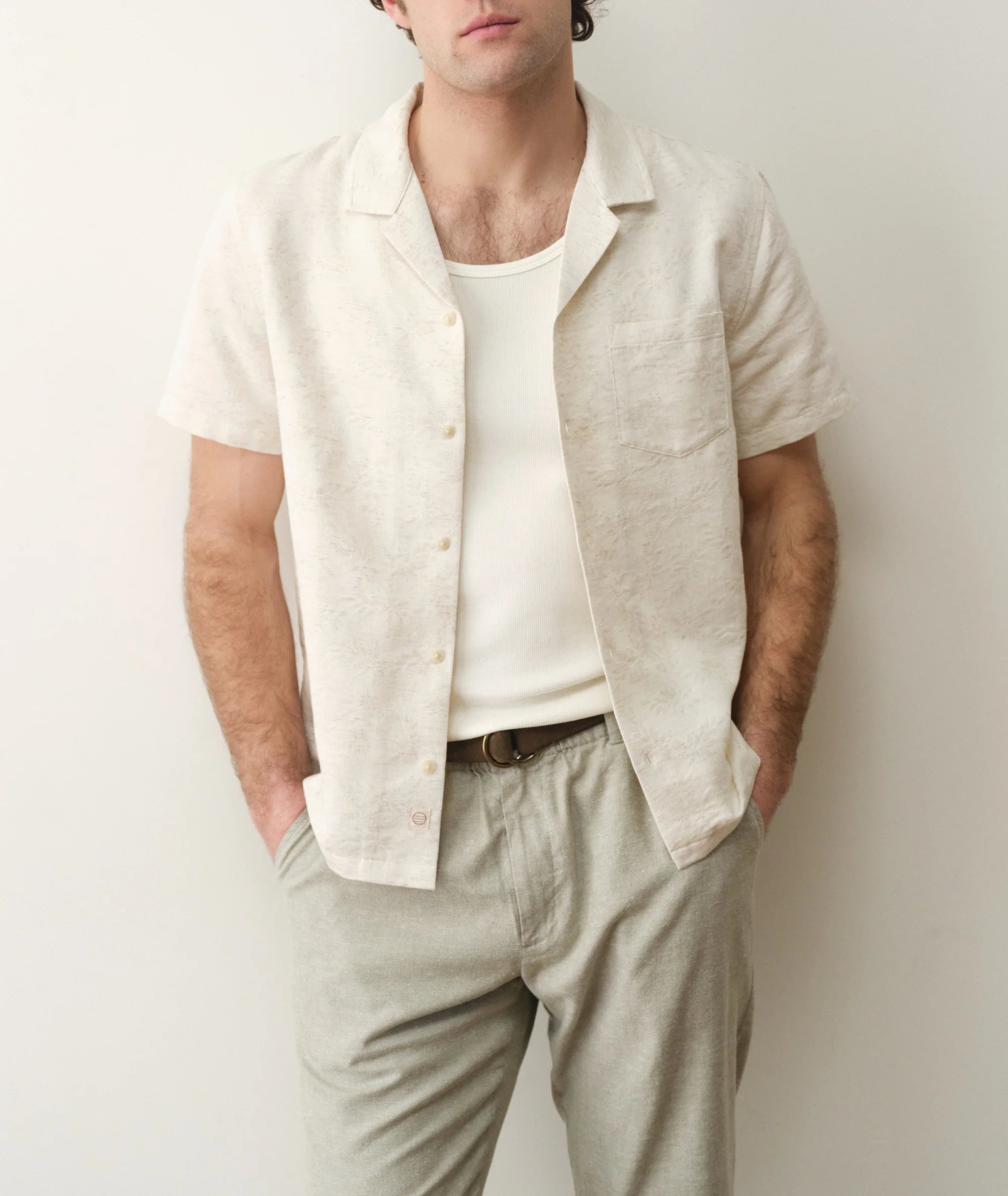 Elio Jacquard Resort Shirt