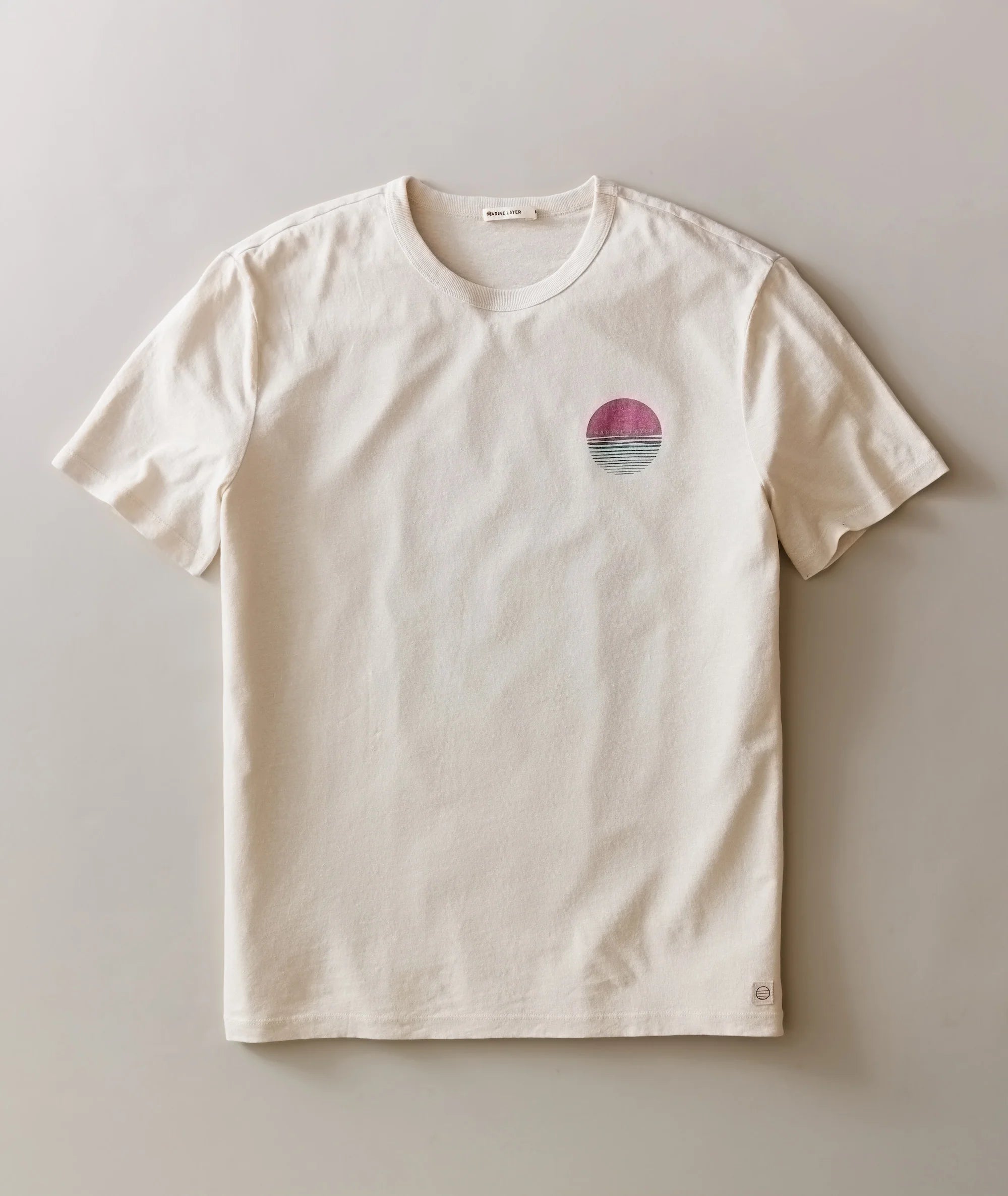 Hemp Cotton Relaxed Graphic Tee