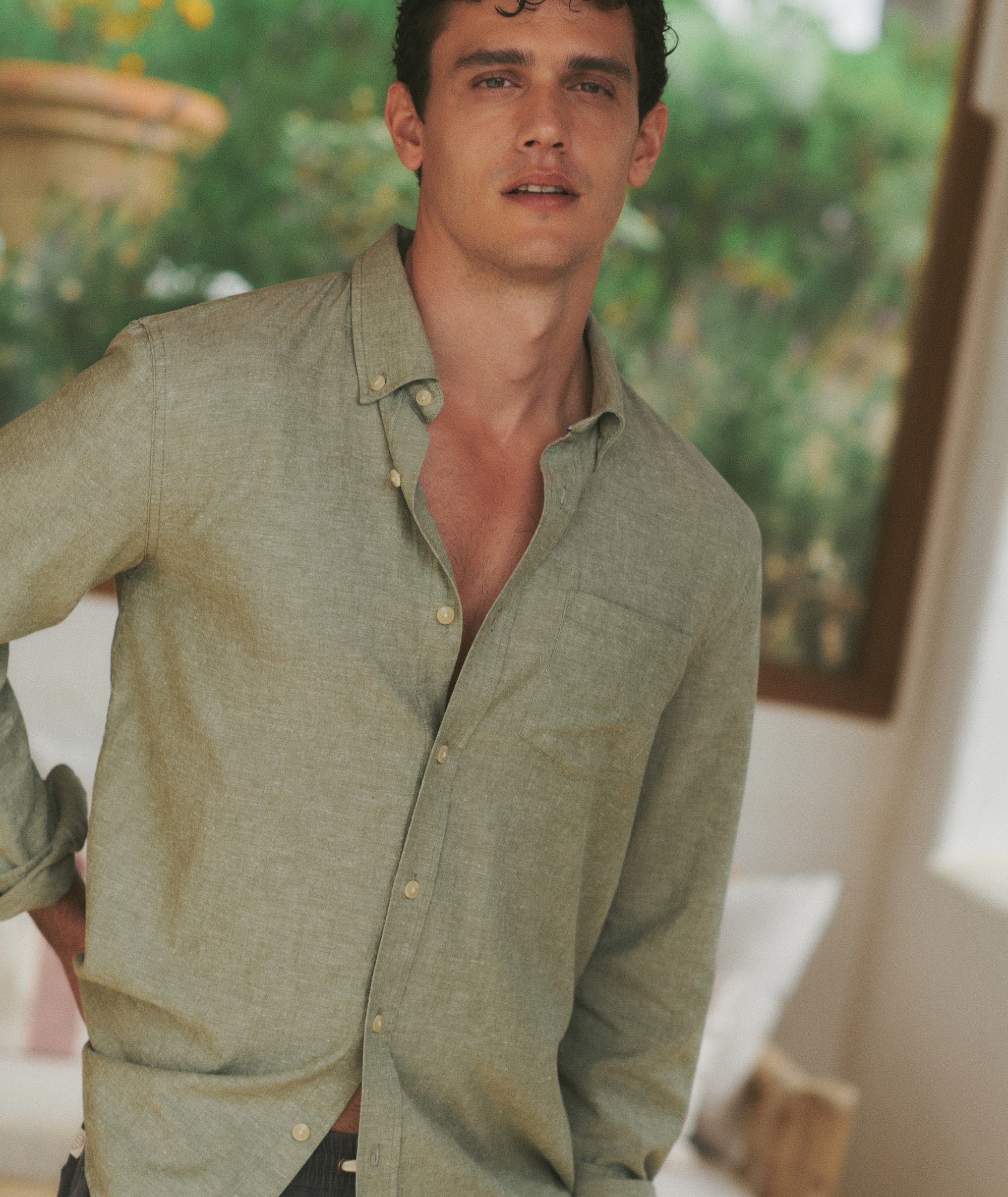 Better-Than-Linen Long Sleeve Shirt