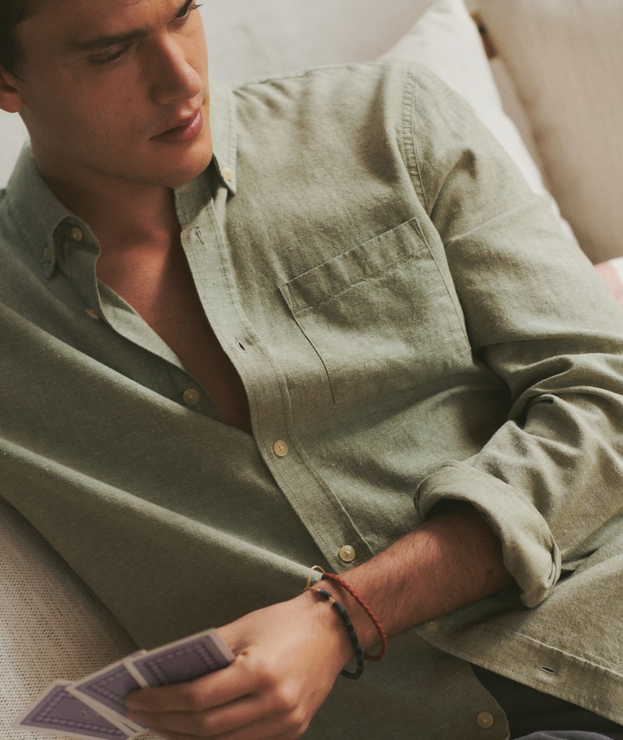 Better-Than-Linen Long Sleeve Shirt