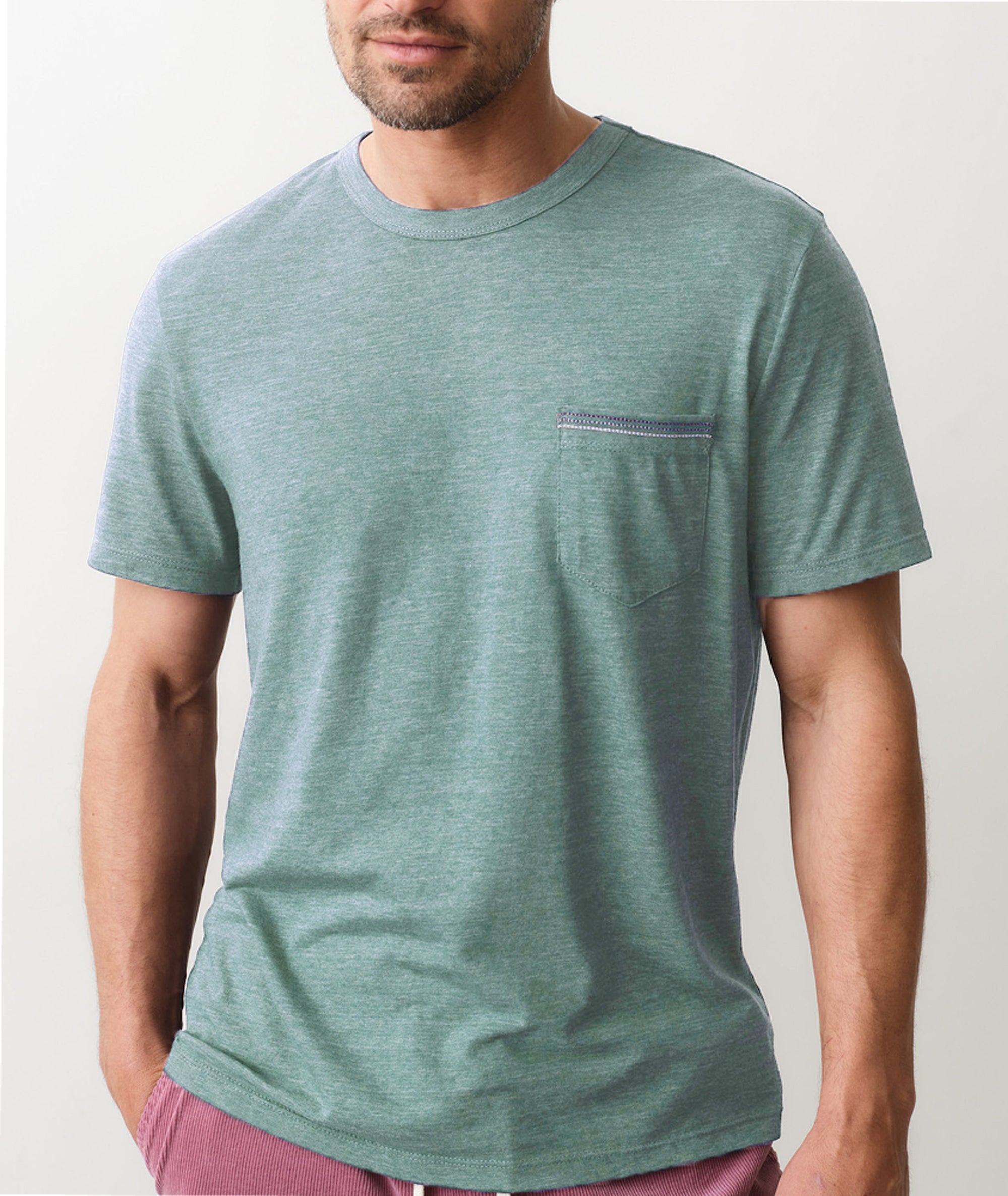 Signature Embroidered Pocket Tee