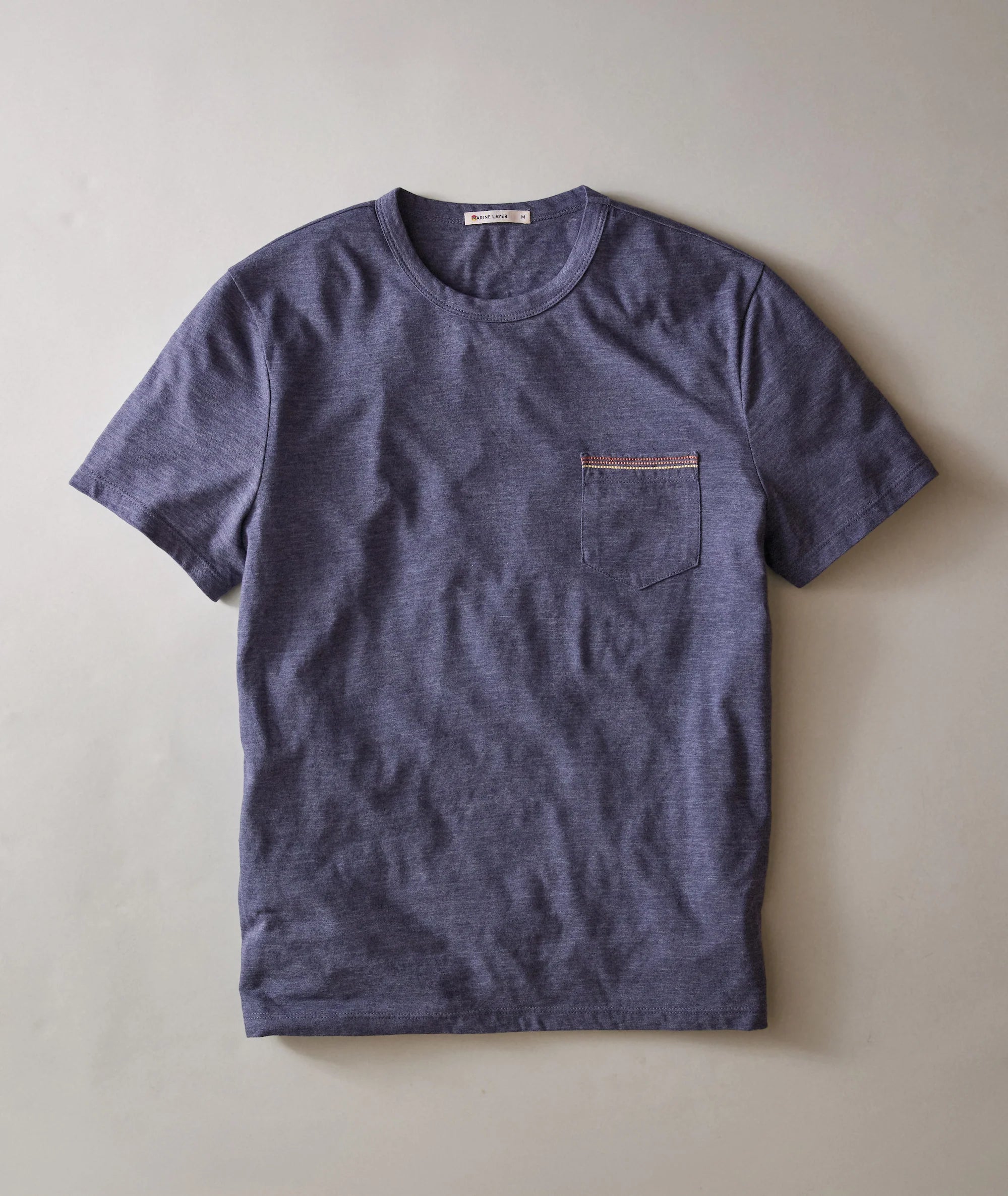 Signature Embroidered Pocket Tee